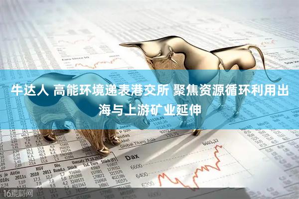 牛达人 高能环境递表港交所 聚焦资源循环利用出海与上游矿业延伸